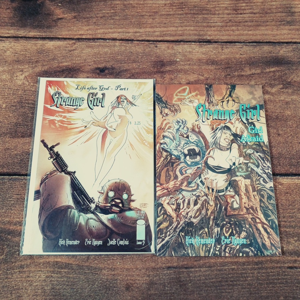 Strange Girl Comic Book Lot‎ Image Comics Life After God Part 1 & Girl Afraid